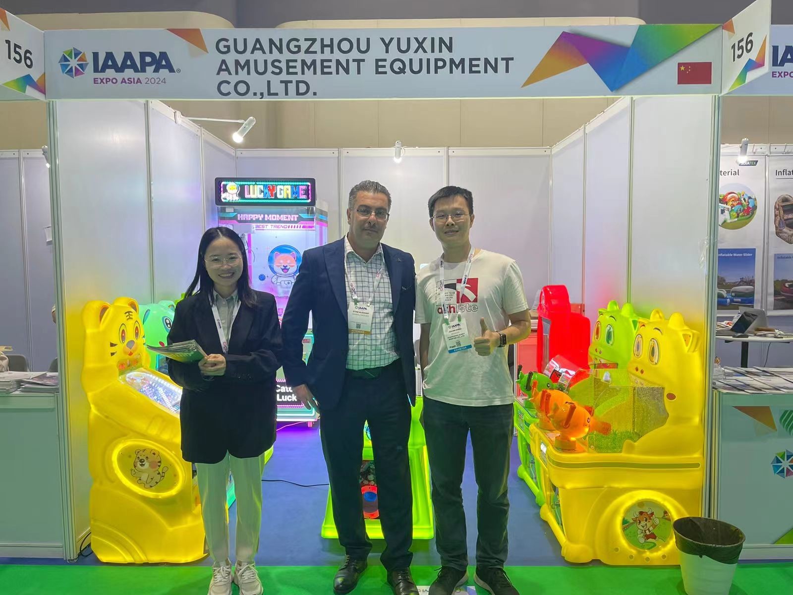 son şirket davası hakkında Yuxin Amusement Co., Ltd.'nin Tayland sergisi büyük bir başarıydı, sadık hayranları ve ihracat siparişlerini kazandı.