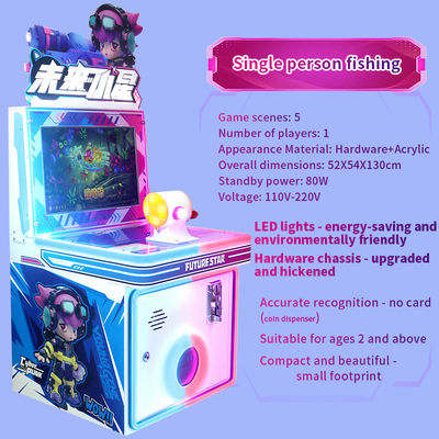 New Coin-operated Children's Fishing Game Machine With EU/US/UK/AU Plug