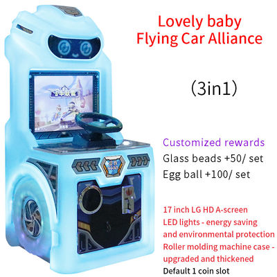 Kapalı Yarış Oyunu Arcade Çocukların Eğlenmesi İçin Küçük Boyutlu Arcade Makinesi
