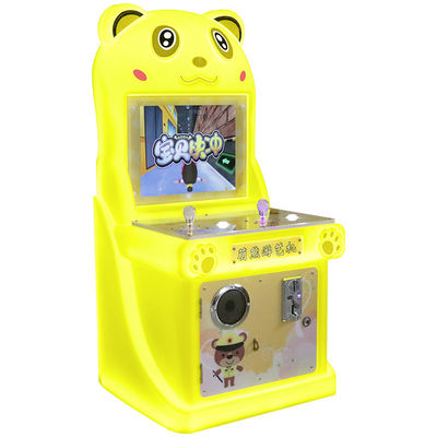 Montajlı Arcade Oyun Makinesi Çocuk İki Oyunculu Joystick Oyun Kapalı Oyun Makinesi