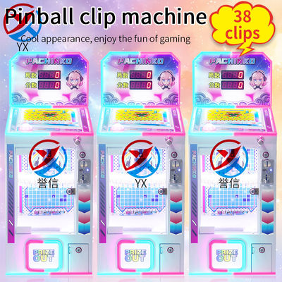 Yeni Pinball Klip Makinesi İnternet Ünlü Hediye Makinesi Süpermarket Oyun Şehri Çocuk Tarama Kodu, Para Birimi İşletilen Ticari Stall Oyun Makinesi