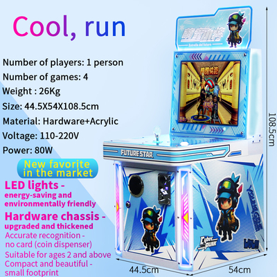 Çocuk Oyun Meydanı Eğlenceli Joystick Etkileşimli Aile Arkade Oyun Makinesi