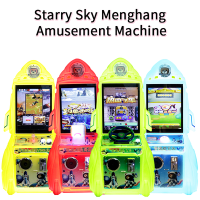Çocukların Madeni Parayla Çalışan Atari Vinç Oyunu Makinesi Düğme Makinesi
